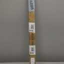 1 Pcs 36" Double Bubble Kerf Door Sweep 1-3/4" Wide Vinyl Weatherstrip Seal for Exterior Doors, Energy Efficient Draft Stopper, Easy Slide in Installation, Blocks Dust/insects/noise (White)