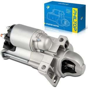 PHILTOP New Starter 6494N Replacement for Chevrolet,GMC for Cadillac,Buick for Saab,Isuzu for Silverado/Sierra 1500, Tahoe, Yukon, Suburban/Avalanche 1500, Express/Savana 1500/2500/3500, Rainier,