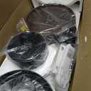 Fanbulous 65 Inch Large Ceiling Fans with Lights, Black Ceiling Fan