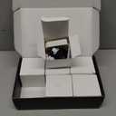 Smart WiFi 2 Inch Black LED Downlight, 5W 120V RGBCW Recessed Light, Dimmable COB 2700K-5000K, Compatible with Alexa/Google, LED Can Lights with Driver, 6 Pack