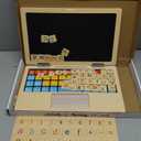 Montessori Toys 11.8" Laptop Preschool Learning Activities 3 Year Old Boy Gift, Pretend Play Toddlers Birthday Gift ,Learning and Educational Toys for 3 4 5 6 7 8 Year Old Kids