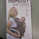 Momcozy Baby Carrier - Ergonomic, Cozy and Lightweight Carrier for 7-45lbs, Effortless to Put On, Ideal for Hands-Free Parenting, Enhanced Lumbar Support, Purehug for Infant to Toddler, Black