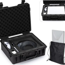 Unmake Starlink Mini Case, Carrying Travel Hard Case with WIFI Carrying Bag - Suitable for Starlink Mini, Kickstand, Pipe Adapter, Cables & More, Durable Foam - Dual Layer Shock Pack of 2