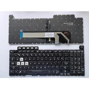 Laptop Replacement US Layout Colorful Backlight Keyboard for Asus TUF Gaming A15 FX506 FA506 FA556 TUF506.TUF A17 FA706.TUF Gaming F17 FX706LI FX706 FX706L FA706U FX706U FA706 661VUS00
