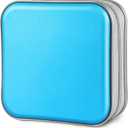 CD Case, 40 Capacity CD/DVD Case Holders Wallet Hard Plastic DVD Disc Cases Storage Binder for Car Home Office Travel (Sky Blue)