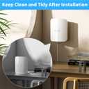 Eero Max 7 Wall Mount Bracket, Router Holder for Eero Max 7 Tri-Band Mesh WiFi System, Hidden Cable Management - Save Space(1 Pack)