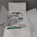 ZPECC King Flat Sheet Only 4 Pack, Durable White Top Bed Sheets Hypoallergenic Soft Brushed Microfiber Color-Coded Hem Threads, 105"x102"