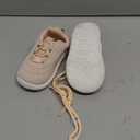 MORENDL Toddler Sneakers Baby Slip On Walking Shoes Non-Slip Breathable Boys & Girls Running Shoes Infant Tennis Shoes Pink Coral 12-15 Months Size 5