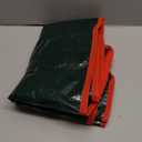 ZOBER Gift Wrapping Paper Organizer Storage - 40" Gift Wrap Storage Containers with Interior Pockets for Bows, Tags & Ribbons - Wrapping Paper Holder, Waterproof, Fits 24 Standard Rolls, Green