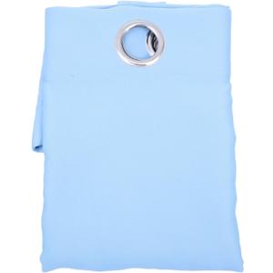 High Precision Light-Blocking Window Curtain for Living Polyester Darkening Drapes in Sky Blue Replacement Panel