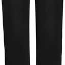 KDF Women's Cropped Straight Leg Jeans - High Waisted Jeans for Women 7/8 Length Denim Pants with Crop Hem (2, #0922_black(Frayed Raw Hems))