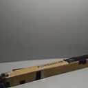 Large A-Frame Wooden Painting Display Walnut Easel, Large Adjustable Pine Wood Standing Easel Holding Canvas Up to 60'', Solid Wood for Display, Wedding Sign or Painting-Walnut