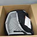 Dog Car Seats for Small Dogs, Detachable Dog Booster Car Seat with Storage Pockets Safety Belt, Pet Booster Cushion for Medium Dogs, Foldable Pet Sofa Cushion & Travel Bed