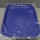 12"x16" Blue Plastic Foodservice Cafeteria Fast Food Tray, 12/pk - (29A-140)