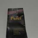 Pefei Tweezers Set - Professional Stainless Steel Tweezers for Eyebrows - Great Precision for Facial Hair, Splinter and Ingrown Hair Removal (Black)