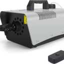 blessny High-velocity Snow Machine, Wired Remote Portable Premium Artificial Snowflake Machines for Indoor Outdoor Christmas Party, 650W Low Consumption with Max 2000CFM Output, ETL Listed (Grey)
