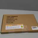 Daord 11 Inch Christmas Window Taper Candles Flameless Taper Candle with Remote &Timer Battery Operated LED Candlesticks for Wedding, Christmas Table Decor(8pcs，Ivory)