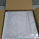 Vinyl Record White LP Shipping Boxes Set 12.5" x 12.5" x 1" Record Mailers Corrugated Cardboard Boxes Album Paper Box (5)