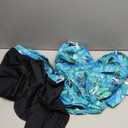 NIeyook Plus Size Swimsuits for Women Two Piece Tankini Bathing Suit with Skirt 2026 V-Neck Tummy Control Swimwear, Size 24W