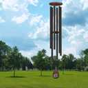 Extra Large Wind Chimes Outside Deep Tone, 58" Memorial Wind Chimes for Loss of Loved One, Memorial Sympathy Gifts, Church Wind Chime for Outside Garden, Yard, Patio and Lawn