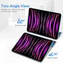 ProCase Smart Case for iPad Pro 12.9 2022/2021/2020/2018, Slim Stand Hard Back Shell Smart Cover for iPad Pro 12.9" 6th Gen/5th Gen/4th Gen/3rd Gen -SkyBlue