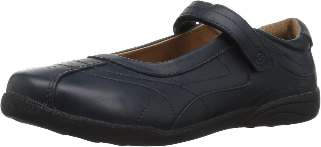 Stride Rite Girl's Claire 525-K (12.5 Wide Little Kid, Navy)