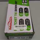 Heavy Duty Ratchet Tie Down Straps 1in x 15ft - 4 Pack Motorcycle Tie Downs with Soft Loops &Bungee Cords -1500LBS Break Strength - Cargo Straps with Safety Lock S Hooks for ATV, Dirt Bike