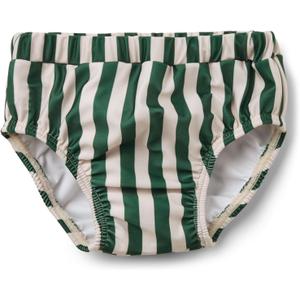 Infant Baby Boys Swim Diapers Washable Reusable Swimming Diaper Waterproof Swim Pant Green Striped Swimsuit 9-12 Month Infant Baby Boys Swim Diapers Washable Reusable Swimming Diaper Waterproof Swim Pant Green Striped Swimsuit 9-12 Month