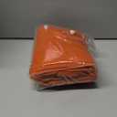 GAWAMAY Decorative Square Throw Pillow Covers 20x20 Inch Set of 2, Super Soft Chenille Pillows Farmhouse Fall Pillowcase for Living Room Bedroom Sofa Couch Cushion Cover Burnt Orange 50x50cm/20x20