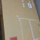 Maxtek Rolling White Board on Wheels 48x32 inch Double Side Magnetic Dry Erase Board with Stand, Aluminum Frame Easel Mobile Standing Whiteboard for Office, Classroom & Home (Silver)