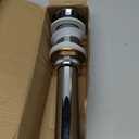 Pop Up Drain Stoper with Overflow for Bathroom Sink with Overflow,Chrome Finished