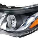 Silscvtt Replacement for 2019 2020 2021 2022 Chevy Spark LS/LT Headlight Halogen Type Bumper w/o DRL Type Headlamp Left Driver Side
