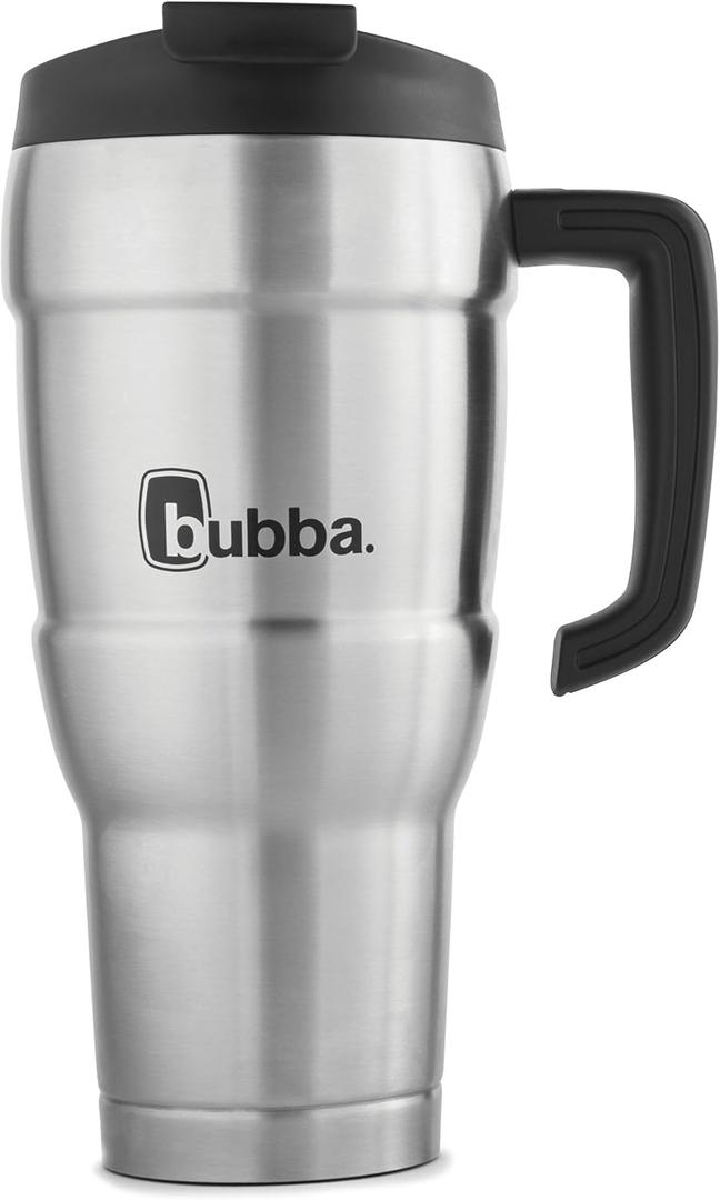 Bubba Hero XL, Vacuum-Insulated Stainless Steel Travel Mug, 30oz., Stainless Steel