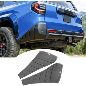 Rear Bumper Cover Fits for 2025-2026 Toyota 4Runner Bumper Protector Compatible with 4Runner Exterior Accessories Rear Bumper Corner Guard
