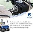 WFLNHB Starter Generator Replacement for Yamaha G16 G20 G22 Golf Cart 1997-2002 JN6-H1100-00-00 JN6-H1100-01-00 JN6-H1100-02-00 GSB10706 GSB10706E MOT-2001