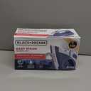 BLACK+DECKER Easy Steam Compact Iron, IR40V, Nonstick Plate, SmartSteam, Anti-Drip, Auto Shutoff & Light N Easy Compact Steam Iron, IR1020S, Stainless Steel Soleplate, Spray Mist