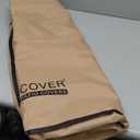 ULTCOVER Waterproof Outdoor TV Cover Double Layers with Clear Front Flap for 42-45 inch Outside Flat Screen Televisions