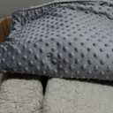 ALIMORDEN Fold Out Toddler Couch, Extra Wide Comfy 2in1 Cuddly Sherpa Sofa for Kids, with Removable Baby Friendly Blanket, Convertible Sofa to Bed, Light Grey