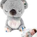 Soothing Breathing Stuffed Animal for Anxiety Adults and Kids, Portable Plush Baby Toy Anxiety Relief Koala, Breathing Animals Anxiety Bear, Birthday Students Gifts Valentines Day Gift for Kids
