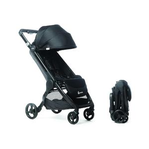 Ergobaby Metro+ Compact Baby Stroller, Lightweight Umbrella Stroller Folds Down for Overhead Airplane Storage (Carries up to 50 lbs), Black