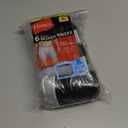 Hanes mens Underwear Boxer Briefs Pack, Cool & Breathable Cotton Moisture-wicking Underwear for Men, No Ride Up (Large, Black/Gray - 6 Pack)