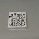 St Patricks Day Shamrock Desk Decor Irish Blessing St Patricks Day Decorations Shamrock Green Tiered Trays Decor for Home Farmhouse Kitchen Bedroom Office 5 X 5 Inch