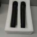 Karaoke Machine for Adults, Portable Bluetooth Speaker with 2 Wireless Microphones and Lights Show, Karaoke Speaker with Bass & Treble, Supports for TWS,USB,FM,REC,AUX in,TF Card for Party/Meeting