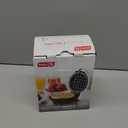 DASH Mini Maker for Individual Waffles, Hash Browns, Keto Chaffles with Easy to Clean, Non-Stick Surfaces, 4 Inch, White