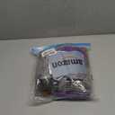 BRKURLEG Purple Dog Coat with Harness, Dog Winter Jacket, Dogs Onesie Body Warm Jackets, Dogs Winter Coats Reflective Windproof Warm Cold Weather Coats, Pet Waterproof Jackets, Large