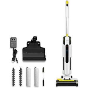 SWEEPBIRD C2 Cordless Wet Dry Vacuum Cleaner, Mop Vacuum Combo Cleaner for Hard Floor & Carpet, Self-Cleaning, Long Runtime, Lightweight, Great for Sticky Messes and Pet Hair