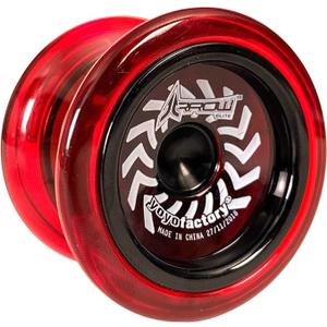 Arrow YoYo  Red with Black Cap