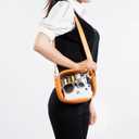 TOBVZOO Clear Bag Stadium Approved, Crossbody Transparent Bag for Concerts Sports Events, Purses for Men & Women