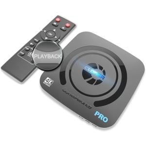 ClonerAlliance UHD Pro, 4K Video Recorder, HDMI Capture DVR with H.265/H.264 Codec, Cinematic 24fps Recording(Up to 30fps), 4K@60fps Passthrough, Pause/Resume Recording.