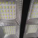 Solar Street Lights Outdoor Waterproof 9000W LED Solar Power Street Light Dusk to Dawn with Mention Sensor Flood Light Large Outdoor Solar Lights for Yard, Entryway Garage, L--2PCS